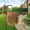 Artificial Hanging Flowers for Outdoors Spring Decoration, 2PCS Silk Fake Daisy Realistic Outdoor Flowers UV Resistant Porch Patio Window Yard Decor(Brown)